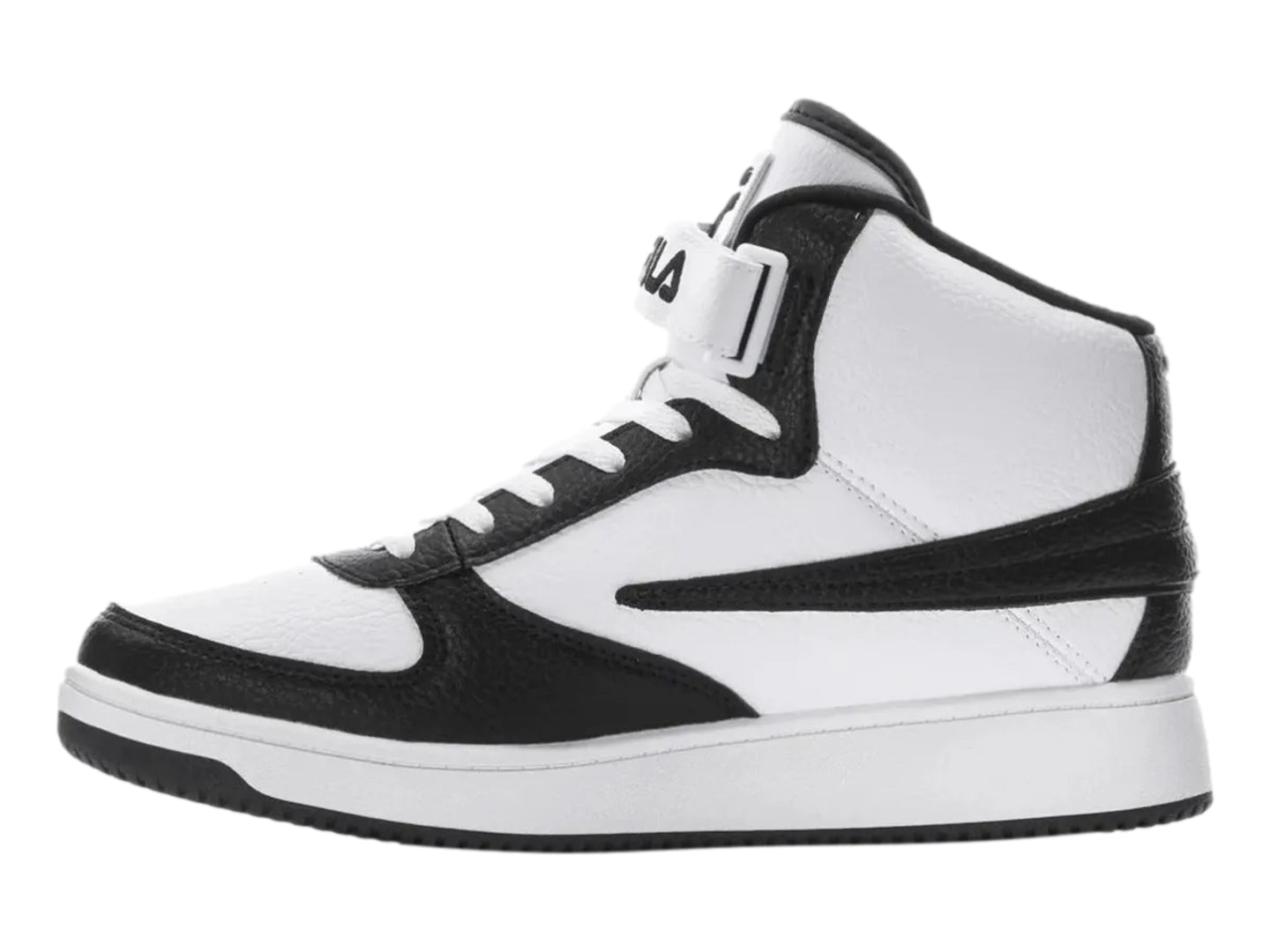 Tenis FILA A-High Blanco y Negro para Niño
