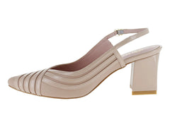 Zapatillas ROZE Nude de Charol para Mujer