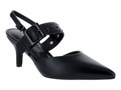 Zapatillas Tacones Negros Perugia para Mujer