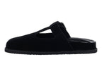 Zuecos Perugia Negro para Mujer