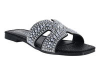 Sandalias ROZE Negro para Mujer