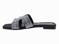 Sandalias ROZE Negro para Mujer