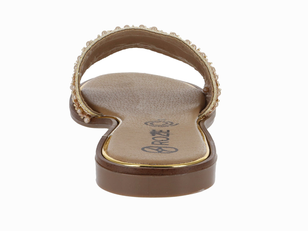Sandalias ROZE Color Oro para Mujer