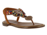 Sandalias ROZE Color Camel para Mujer