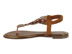 Sandalias ROZE Color Camel para Mujer