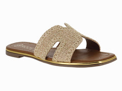 Sandalias Roze Beige para Mujer