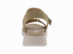Sandalias de Plataforma Hispana Beige para Mujer