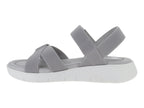 Sandalias de Plataforma Hispana Color Gris para Mujer