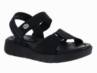 Sandalias de Plataforma Hispana Negro para Mujer