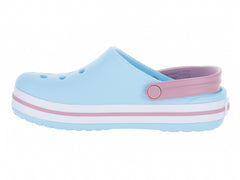 Sandalias Crocs Crocband Azul Claro y Blanco para Niño