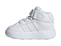 Tenis Adidas Grand Court Mid Blanco para Niño