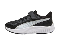 Tenis PUMA Pounce Lite Negro y Blanco para Niño