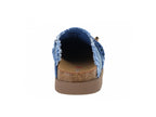 Sandalias Clogs Steve Madden Denim Azul para Niña