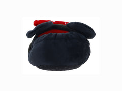 Pantuflas ARRA Negro y Rojo para Niña