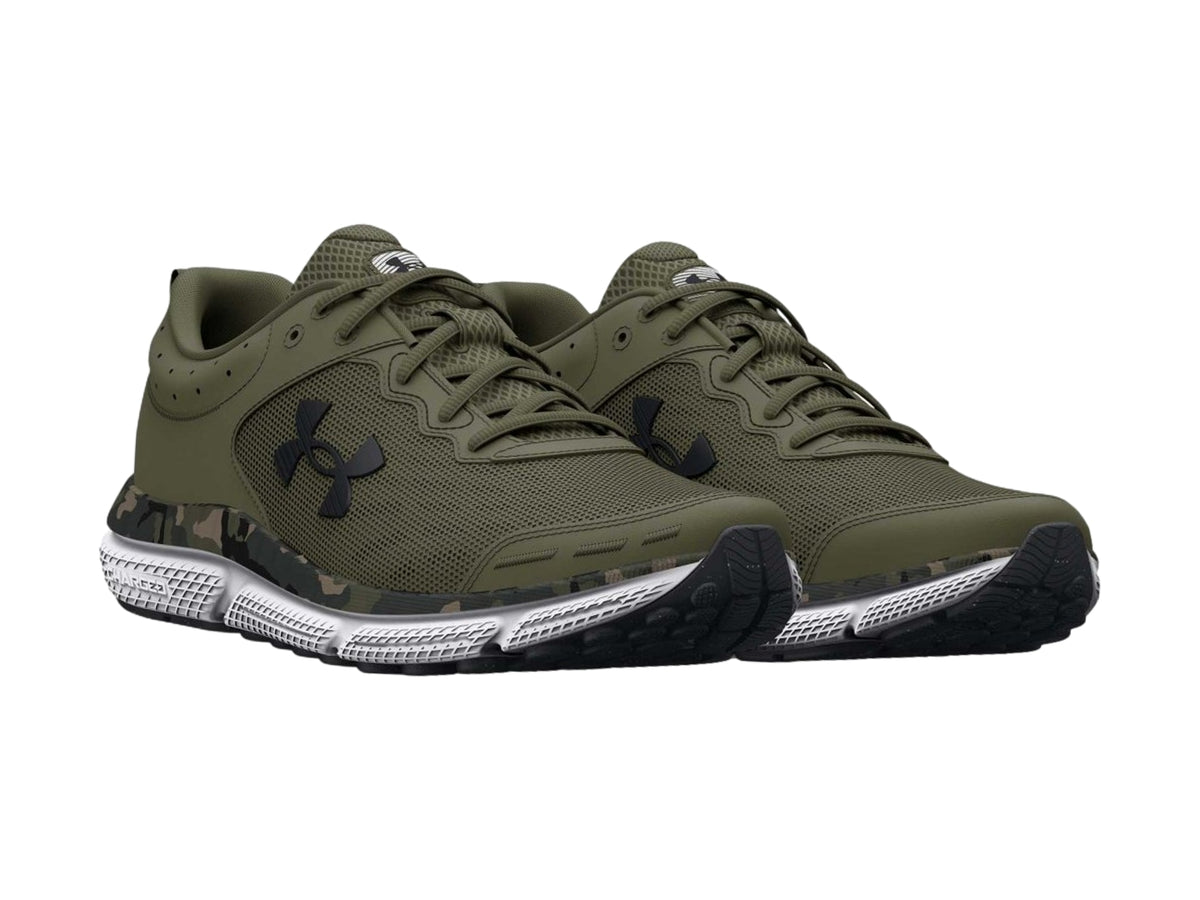 Tenis Under Armour Charged Assert 10 Camuflaje Verde para Hombre