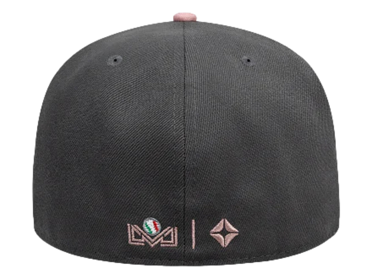 Gorra New Era 59Fifty Gris Oscuro para Hombre