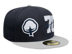 Gorra New Era 59Fifty Dual Logo Color Navy