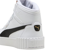 Tenis PUMA Carina 3.0 Mid Blanco para Mujer