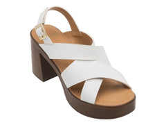Sandalias Plataforma Levi's Blancas para Mujer