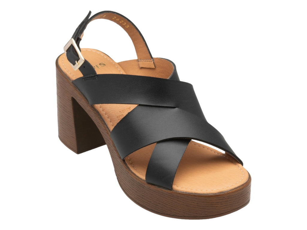 Sandalias Plataforma Levi's Negras para Mujer