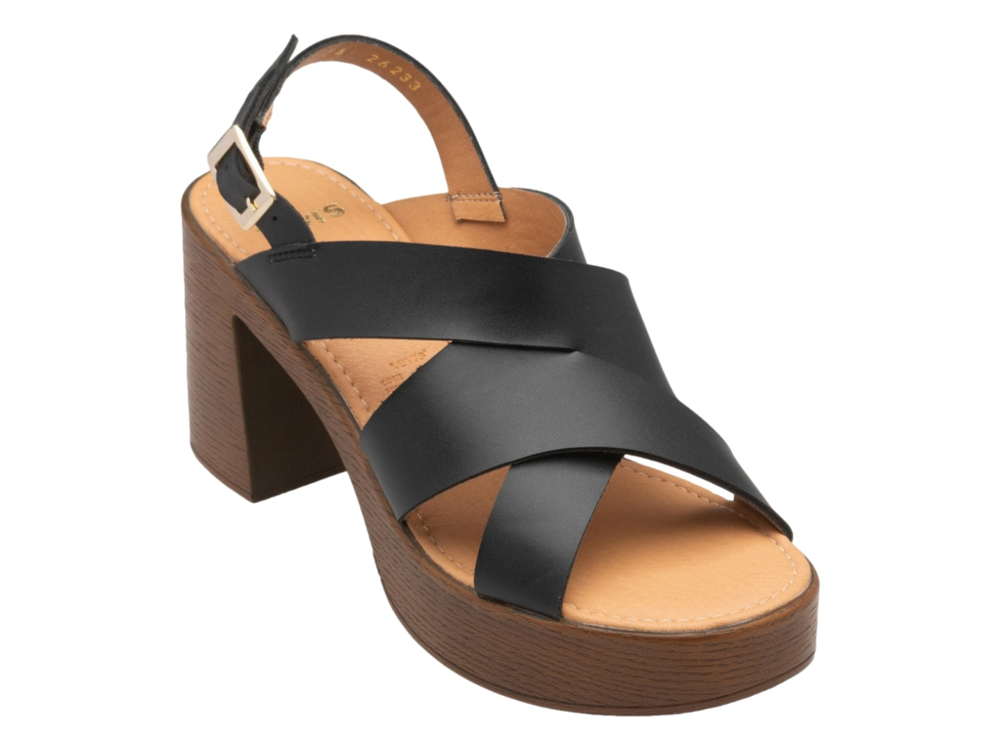 Sandalias Plataforma Levi's Negras para Mujer