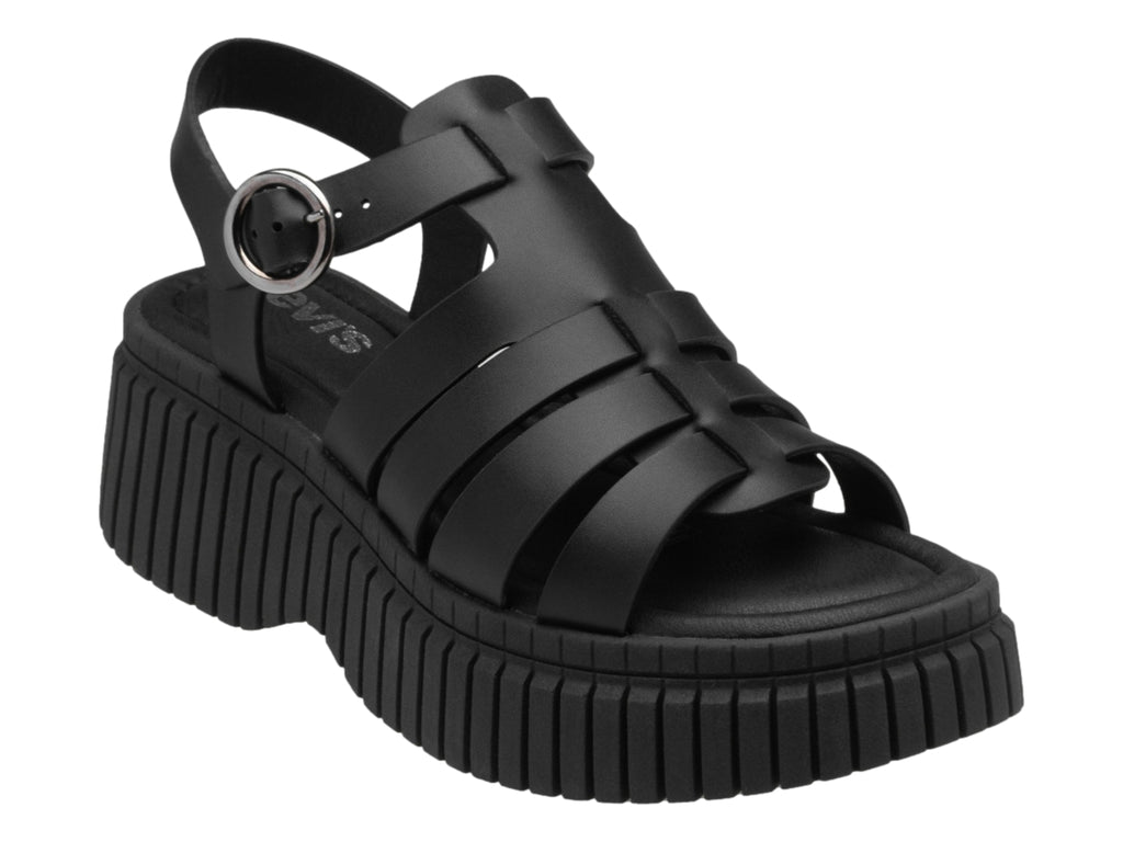 Sandalias Plataforma Levi's Negro para Mujer
