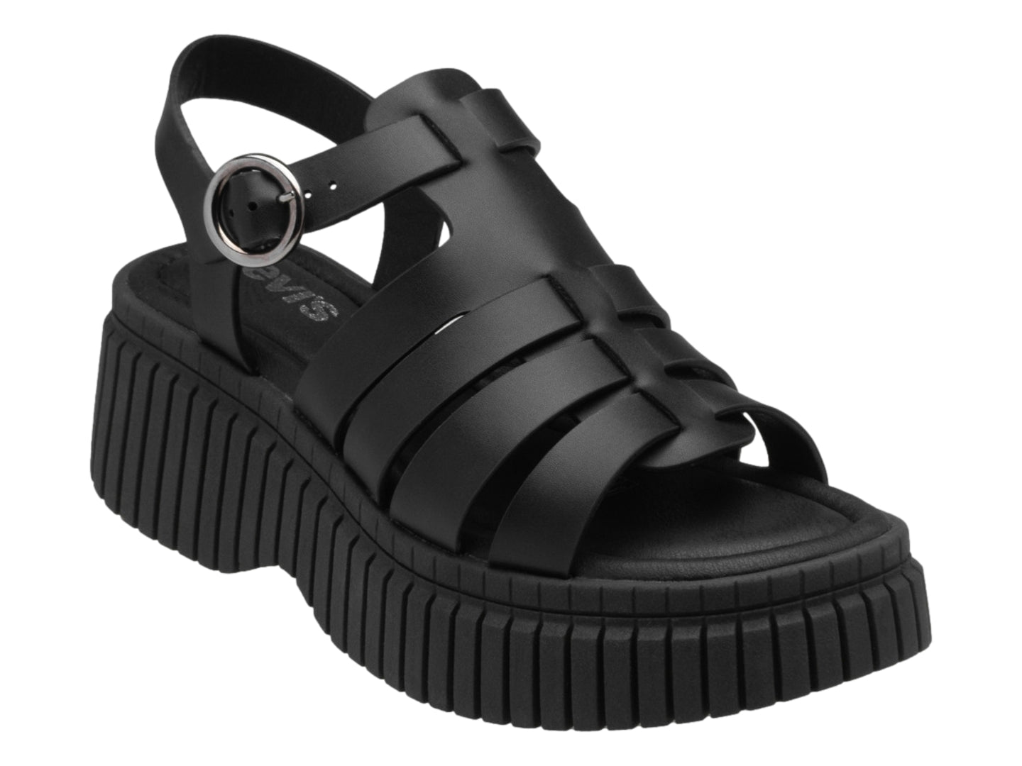 Sandalias Plataforma Levi's Negro para Mujer