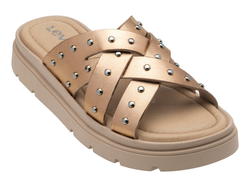 Sandalias Levi's Oro Rosa para Mujer