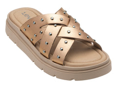 Sandalias Levi's Oro Rosa para Mujer