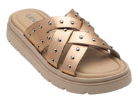 Sandalias Levi's Oro Rosa para Mujer