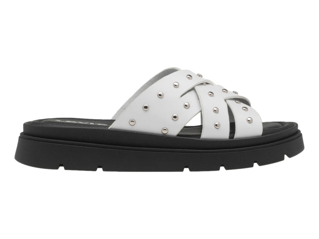 Sandalias Levis (Pu) Sandalia Blanca Dama 112622 Para Mujer