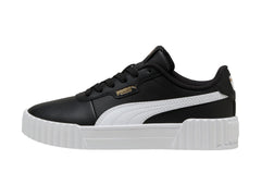 Tenis PUMA Carina 3.0 Negro y Dorado para Niño