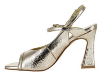 Sandalias de Tacón Roze Color Oro Inglés para Mujer
