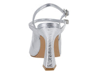 Sandalias de Tacón Roze Color Plata para Mujer