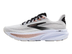Tenis Brooks Ghost 17 Blanco y Oro Rosa para Mujer