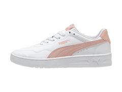 Tenis PUMA Court Lally Blanco y Rosa para Mujer