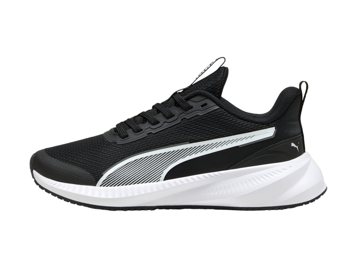 Tenis Puma Flyer Lite 3 Negro y Blanco para Niño