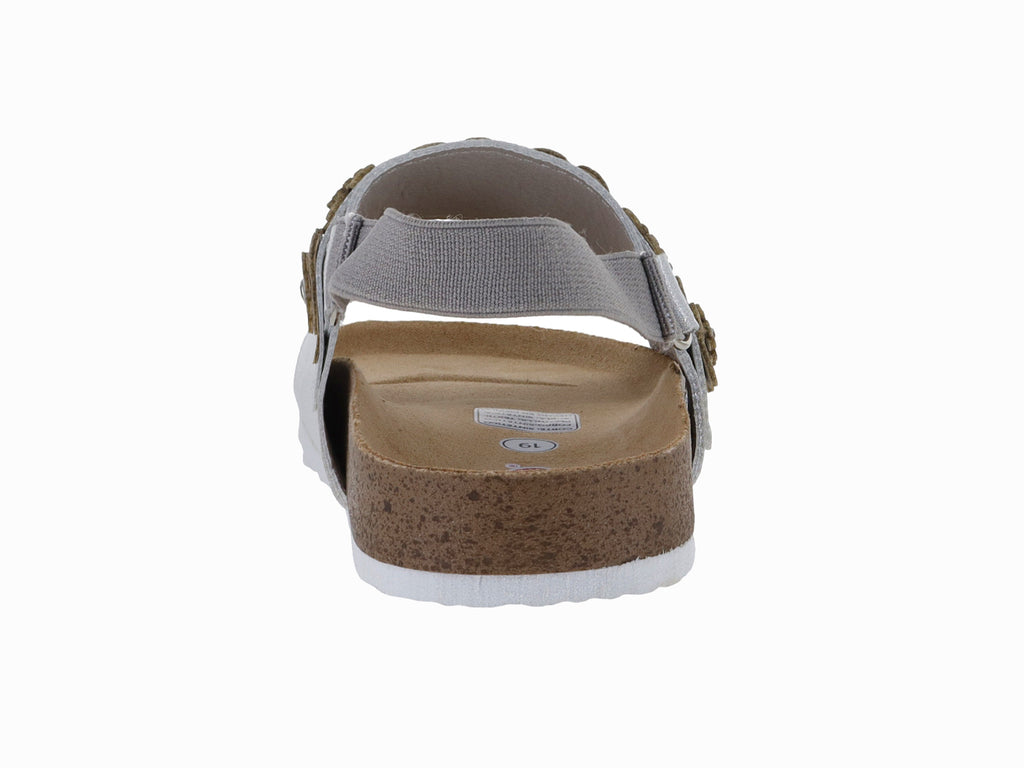 Sandalias Vavito Color Plata para Niña