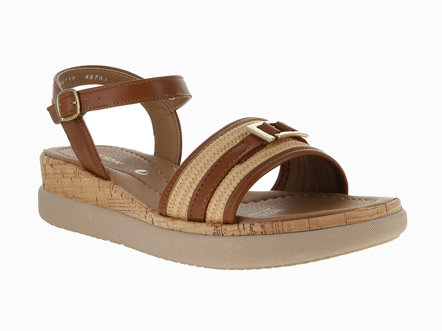 Sandalias Green Love Camel para Mujer