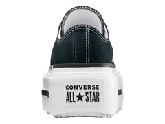 Tenis Converse Double Stack Negro Blanco para Mujer