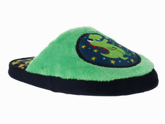 Pantuflas Perezosas Verde para Niño