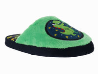 Pantuflas Perezosas Verde para Niño