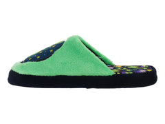 Pantuflas Perezosas Verde para Niño