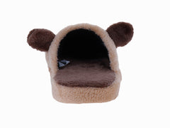 Pantuflas Perezosas Café para Niña