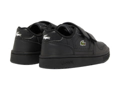 Tenis Lacoste T-Clip Set Negro para Niño