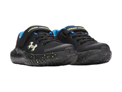 Tenis Under Armour BPS Surge 4 AC Negro para Niño
