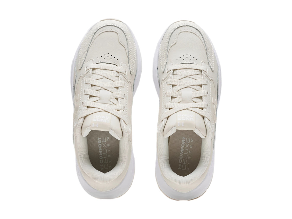 Tenis Under Armour Edge Leather Blanco para Mujer