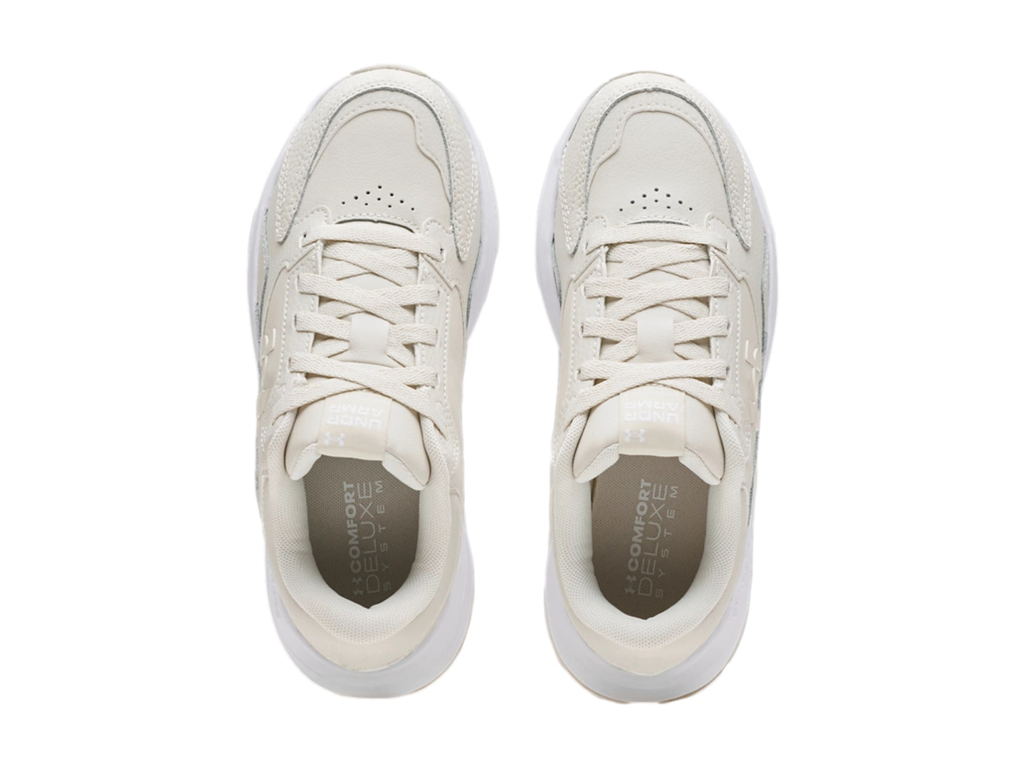 Tenis Under Armour Edge Leather Blanco para Mujer