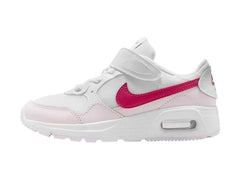 Tenis Nike Air Max SC Blanco y Violeta para Niña