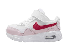 Tenis Nike Air Max SC Blanco y Rosa para Niña